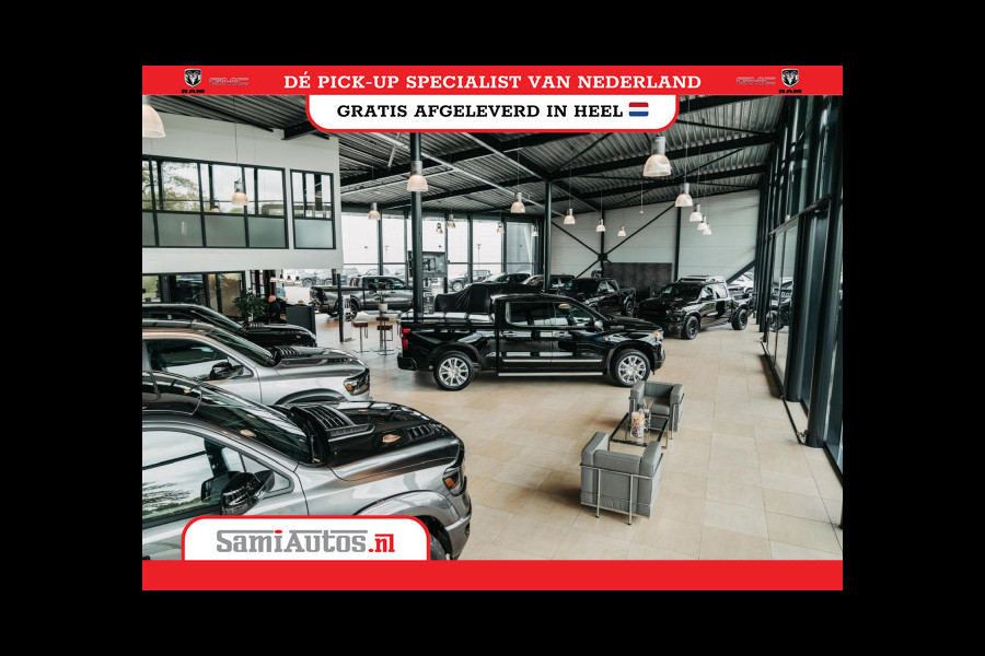 GMC Sierra Denali 6.2 V8 426PK | VIRTUAL COCKPIT | HEAD-UP | LANE ASSIST | 360 CAMERA | BLACK LEDER | DUBBELE CABINE | 5 PERSOONS |  GARANTIE | DC | Pick up VOORRAAD NR 419189