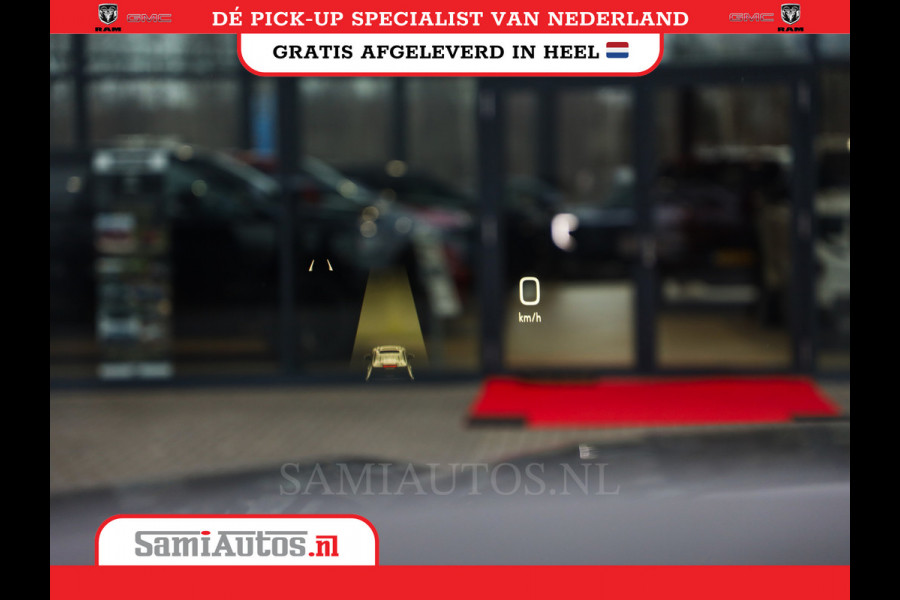 GMC Sierra Denali 6.2 V8 426PK | VIRTUAL COCKPIT | HEAD-UP | LANE ASSIST | 360 CAMERA | BLACK LEDER | DUBBELE CABINE | 5 PERSOONS |  GARANTIE | DC | Pick up VOORRAAD NR 419189