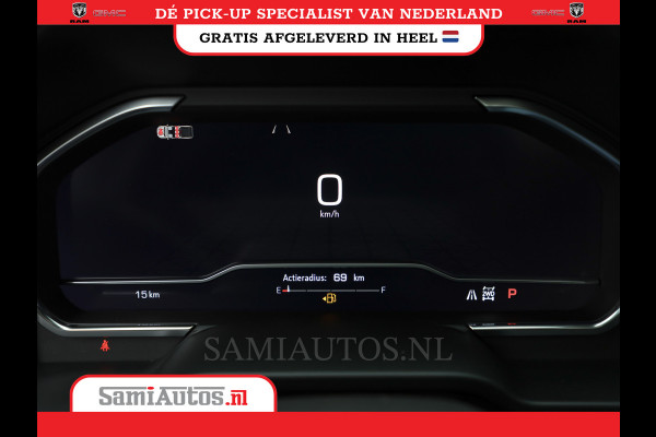 GMC Sierra Denali 6.2 V8 426PK | VIRTUAL COCKPIT | HEAD-UP | LANE ASSIST | 360 CAMERA | BLACK LEDER | DUBBELE CABINE | 5 PERSOONS |  GARANTIE | DC | Pick up VOORRAAD NR 419189