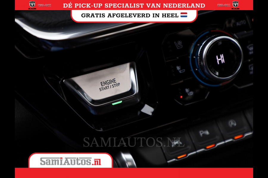 GMC Sierra Denali 6.2 V8 426PK | VIRTUAL COCKPIT | HEAD-UP | LANE ASSIST | 360 CAMERA | BLACK LEDER | DUBBELE CABINE | 5 PERSOONS |  GARANTIE | DC | Pick up VOORRAAD NR 419189