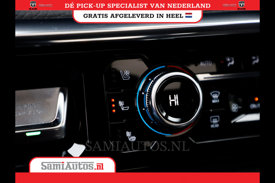 GMC Sierra Denali 6.2 V8 426PK | VIRTUAL COCKPIT | HEAD-UP | LANE ASSIST | 360 CAMERA | BLACK LEDER | DUBBELE CABINE | 5 PERSOONS |  GARANTIE | DC | Pick up VOORRAAD NR 419189