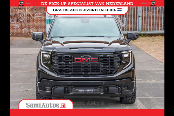 GMC Sierra Denali 6.2 V8 426PK | VIRTUAL COCKPIT | HEAD-UP | LANE ASSIST | 360 CAMERA | BLACK LEDER | DUBBELE CABINE | 5 PERSOONS |  GARANTIE | DC | Pick up VOORRAAD NR 419189