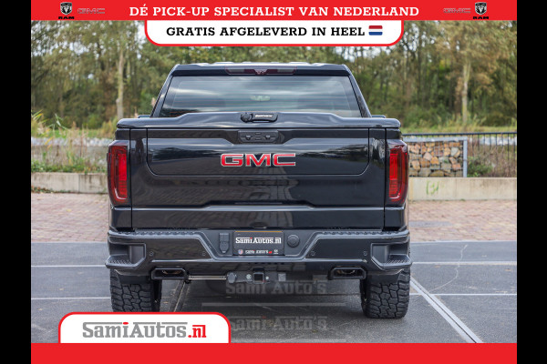 GMC Sierra Denali 6.2 V8 426PK | VIRTUAL COCKPIT | HEAD-UP | LANE ASSIST | 360 CAMERA | BLACK LEDER | DUBBELE CABINE | 5 PERSOONS |  GARANTIE | DC | Pick up VOORRAAD NR 419189