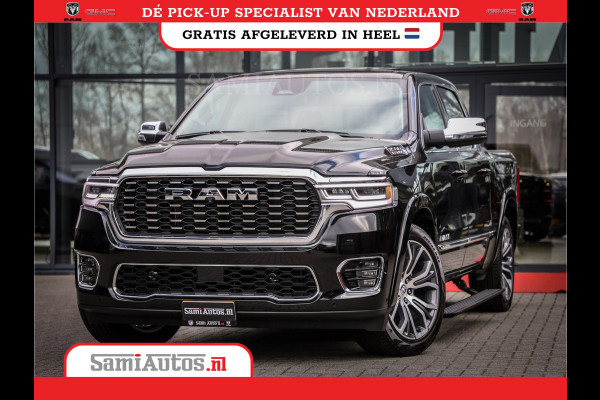 Dodge Ram 1500 TUNGSTEN H.O 540PK | DE MEEST LUXUEUZE PICK UP | 23 SPEAKERS KLIPSCH | 706 Nm 2025 | XB9 | MASSAGE | BOM VOL | CREW CAB | DUBBELE CABINE | GRIJSKENTEKEN | 5 PERSOONS | SV | VOORRAAD NR 2366 - 8602