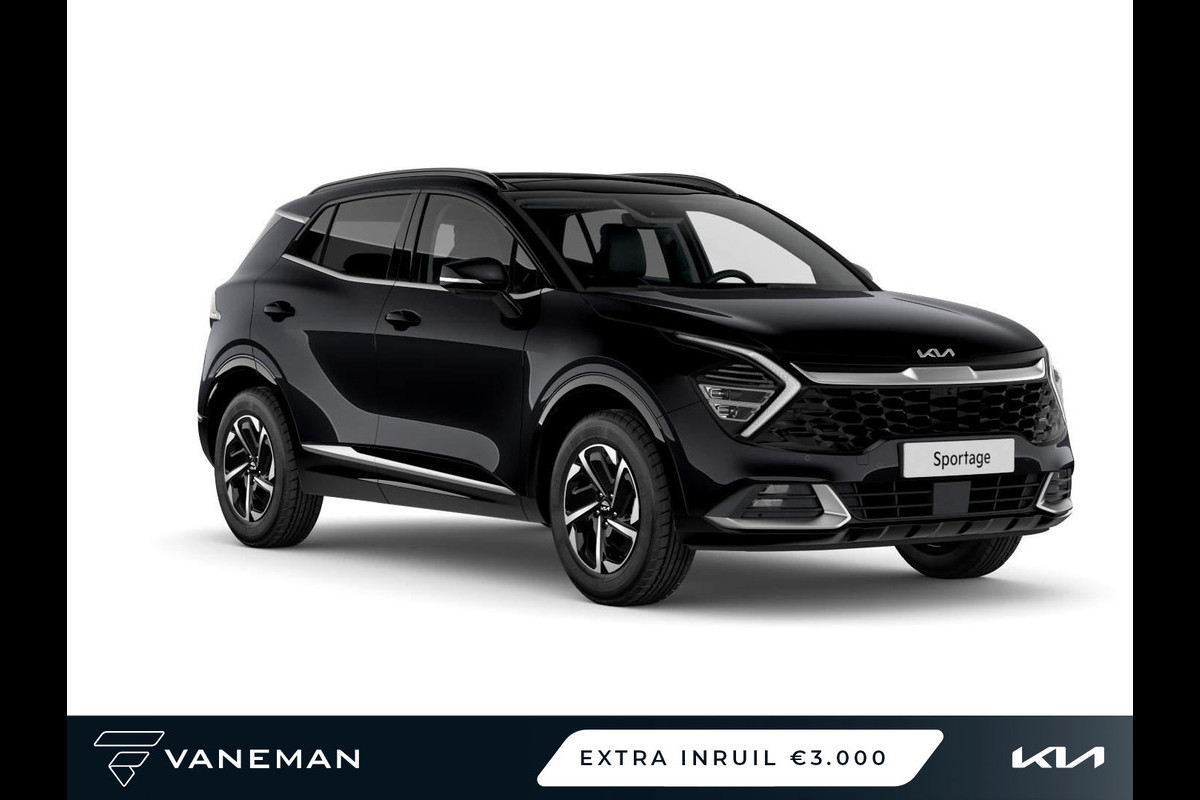 Kia Sportage 1.6 T-GDi Hybrid DynamicPlusLine | Binnenkort leverbaar | Achterbank verwarmd Kia Sportage 1.6 T-GDi Hybrid DynamicPlusLine | Binnenkort leverbaar | Achterbank verwarmd