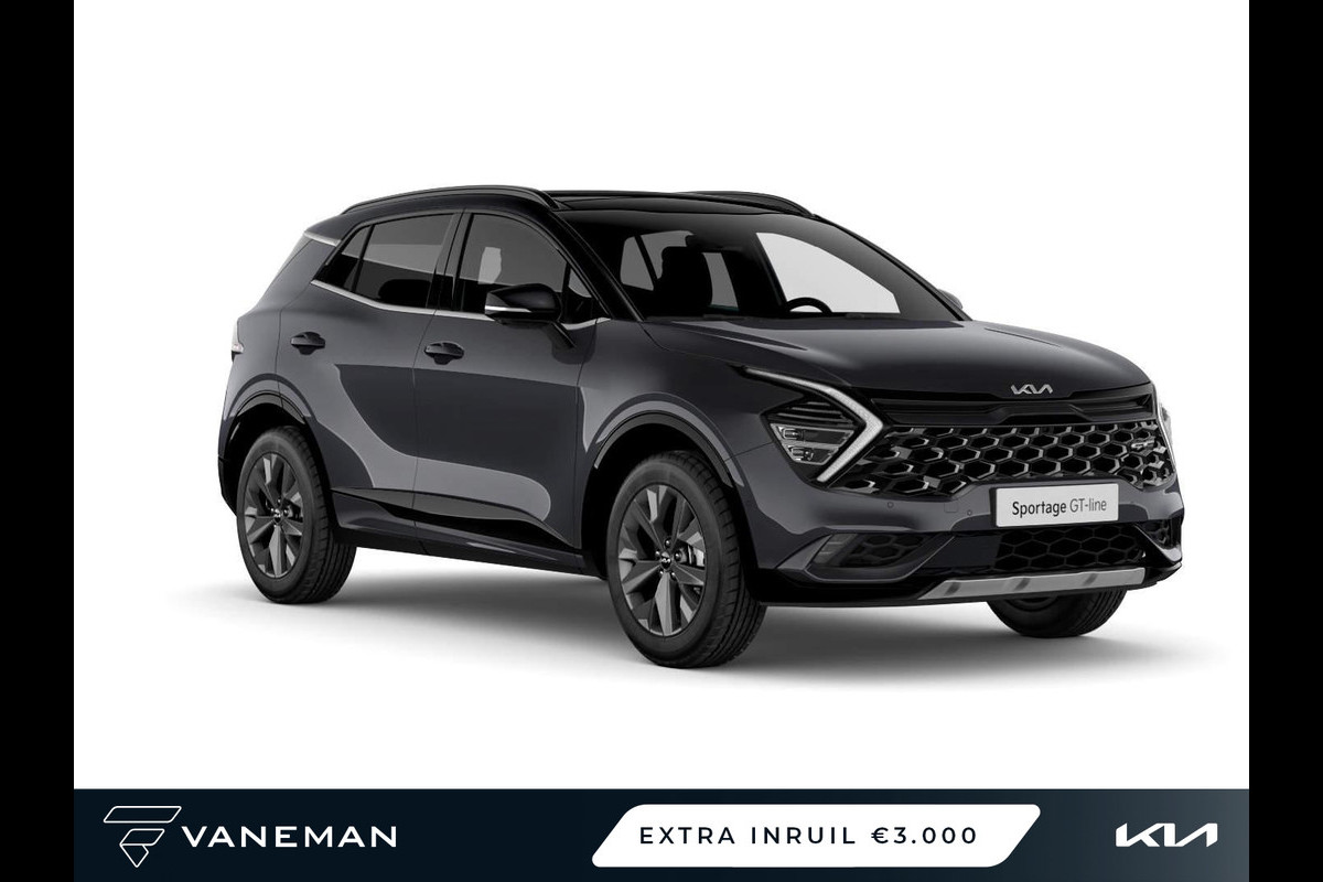 Kia Sportage 1.6 T-GDi Hybrid GT-PlusLine | Binnenkort leverbaar | Elektrisch glazen panorama-dak Kia Sportage 1.6 T-GDi Hybrid GT-PlusLine | Binnenkort leverbaar | Elektrisch glazen panorama-dak