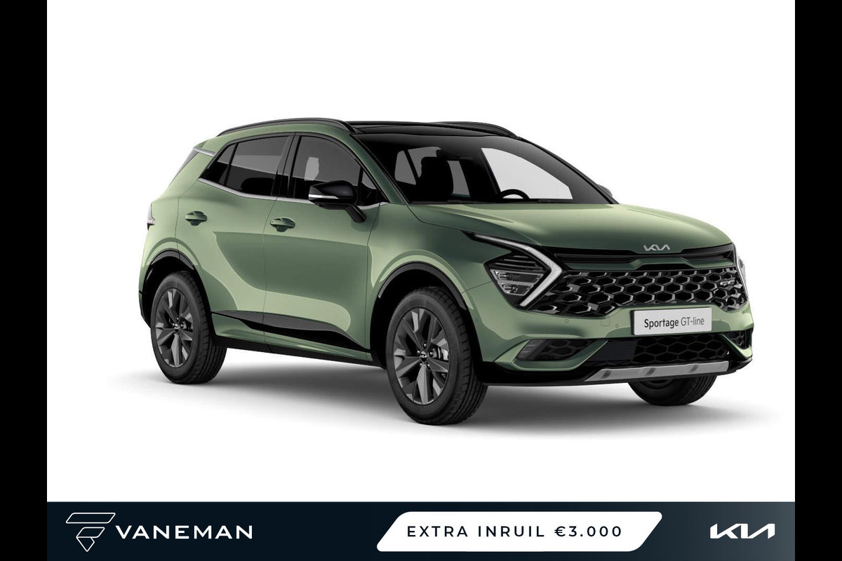 Kia Sportage 1.6 T-GDi Hybrid GT-Line Limited Edition | Extra getint glas | Kunstlederen/suede bekleding | Limited Edition Kia Sportage 1.6 T-GDi Hybrid GT-Line Limited Edition | Extra getint glas | Kunstlederen/suede bekleding | Limited Edition