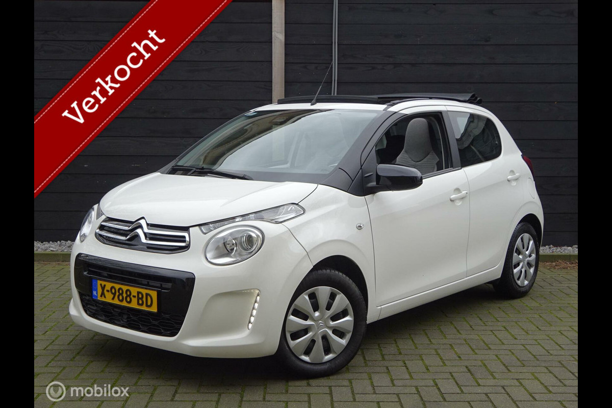 Citroën C1 1.0 VTi Airscape Cabrio Feel Clima airco / Apple Carplay / 28.114 KM!!! Citroën C1 1.0 VTi Airscape Cabrio Feel Clima airco / Apple Carplay / 28.114 KM!!!