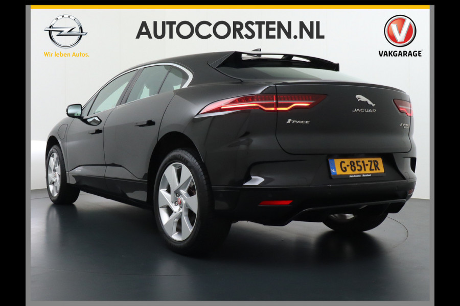 Jaguar I-PACE EV400 SE 90kWh 4WD Leer Adaptieve Cruise Control 20" Meridan®-Audio Apple Carplay Android Auto DAB PDC Keyless entry/start LED LmvBluetooth WiFi Verkeersbord detectie Uitparkeer waarschuwing Business Edition 400PK 696NM Koppel
