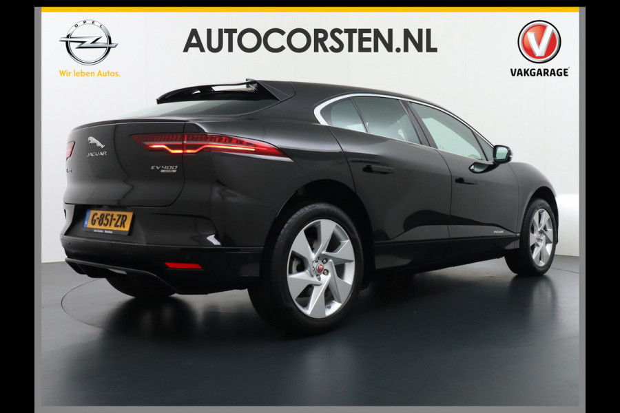 Jaguar I-PACE EV400 SE 90kWh 4WD Leer Adaptieve Cruise Control 20" Meridan®-Audio Apple Carplay Android Auto DAB PDC Keyless entry/start LED LmvBluetooth WiFi Verkeersbord detectie Uitparkeer waarschuwing Business Edition 400PK 696NM Koppel