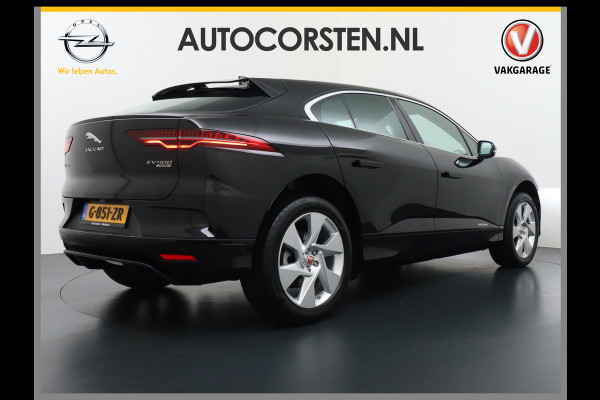 Jaguar I-PACE EV400 SE 90kWh 4WD Leer Adaptieve Cruise Control 20" Meridan®-Audio Apple Carplay Android Auto DAB PDC Keyless entry/start LED LmvBluetooth WiFi Verkeersbord detectie Uitparkeer waarschuwing Business Edition 400PK 696NM Koppel