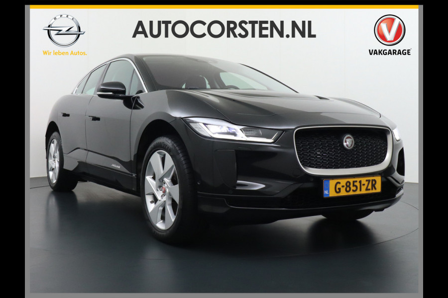 Jaguar I-PACE EV400 SE 90kWh 4WD Leer Adaptieve Cruise Control 20" Meridan®-Audio Apple Carplay Android Auto DAB PDC Keyless entry/start LED LmvBluetooth WiFi Verkeersbord detectie Uitparkeer waarschuwing Business Edition 400PK 696NM Koppel
