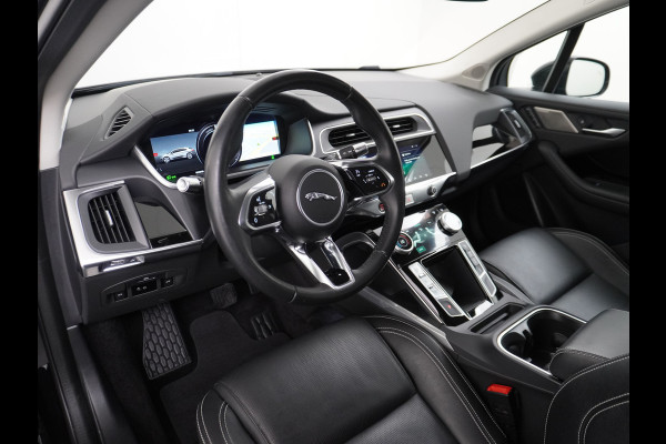 Jaguar I-PACE EV400 SE 90kWh 4WD Leer Adaptieve Cruise Control 20" Meridan®-Audio Apple Carplay Android Auto DAB PDC Keyless entry/start LED LmvBluetooth WiFi Verkeersbord detectie Uitparkeer waarschuwing Business Edition 400PK 696NM Koppel