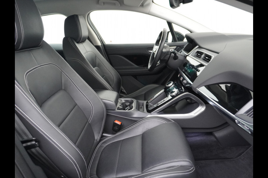 Jaguar I-PACE EV400 SE 90kWh 4WD Leer Adaptieve Cruise Control 20" Meridan®-Audio Apple Carplay Android Auto DAB PDC Keyless entry/start LED LmvBluetooth WiFi Verkeersbord detectie Uitparkeer waarschuwing Business Edition 400PK 696NM Koppel