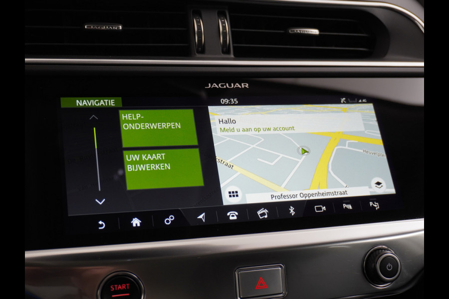 Jaguar I-PACE EV400 SE 90kWh 4WD Leer Adaptieve Cruise Control 20" Meridan®-Audio Apple Carplay Android Auto DAB PDC Keyless entry/start LED LmvBluetooth WiFi Verkeersbord detectie Uitparkeer waarschuwing Business Edition 400PK 696NM Koppel