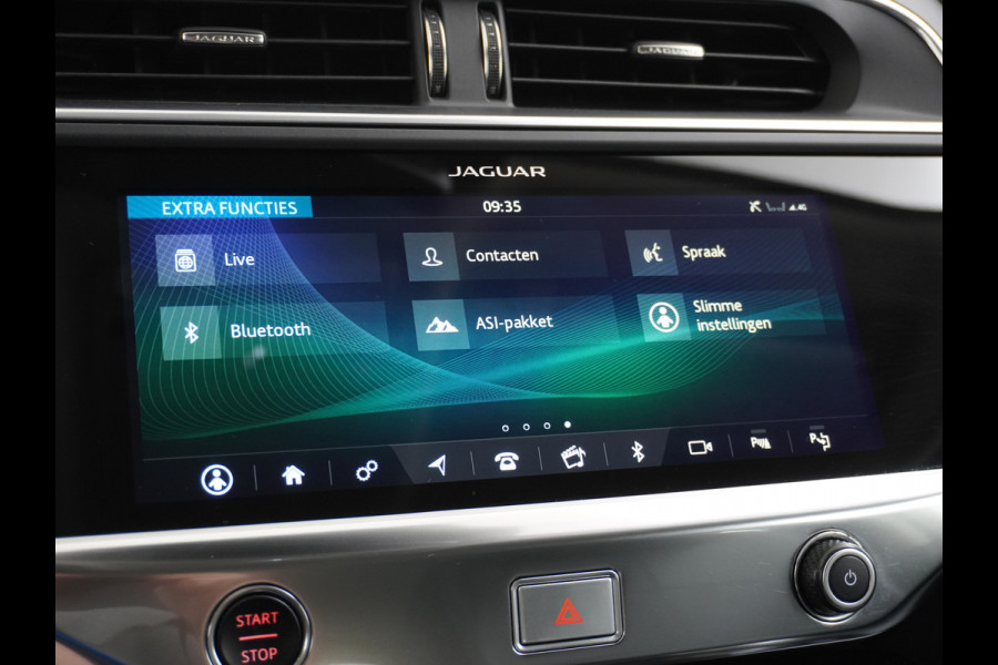 Jaguar I-PACE EV400 SE 90kWh 4WD Leer Adaptieve Cruise Control 20" Meridan®-Audio Apple Carplay Android Auto DAB PDC Keyless entry/start LED LmvBluetooth WiFi Verkeersbord detectie Uitparkeer waarschuwing Business Edition 400PK 696NM Koppel