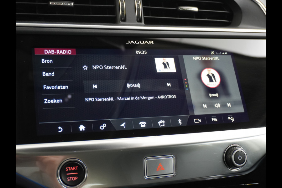 Jaguar I-PACE EV400 SE 90kWh 4WD Leer Adaptieve Cruise Control 20" Meridan®-Audio Apple Carplay Android Auto DAB PDC Keyless entry/start LED LmvBluetooth WiFi Verkeersbord detectie Uitparkeer waarschuwing Business Edition 400PK 696NM Koppel
