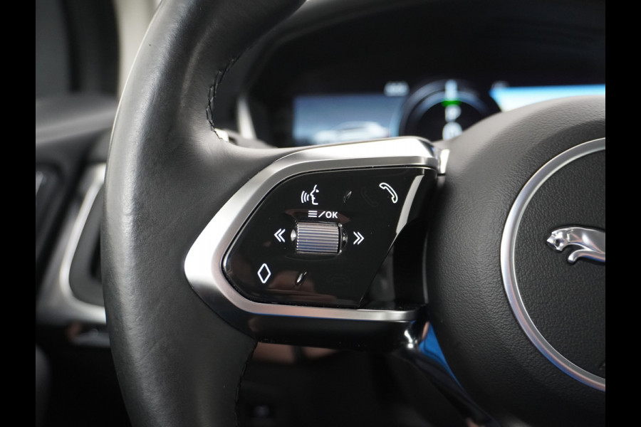 Jaguar I-PACE EV400 SE 90kWh 4WD Leer Adaptieve Cruise Control 20" Meridan®-Audio Apple Carplay Android Auto DAB PDC Keyless entry/start LED LmvBluetooth WiFi Verkeersbord detectie Uitparkeer waarschuwing Business Edition 400PK 696NM Koppel