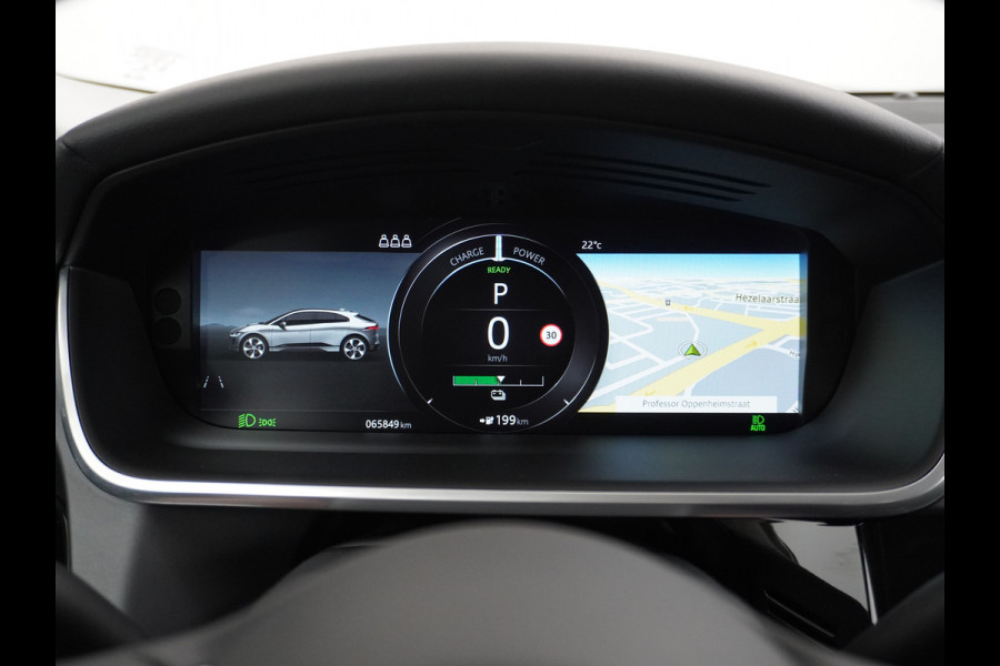 Jaguar I-PACE EV400 SE 90kWh 4WD Leer Adaptieve Cruise Control 20" Meridan®-Audio Apple Carplay Android Auto DAB PDC Keyless entry/start LED LmvBluetooth WiFi Verkeersbord detectie Uitparkeer waarschuwing Business Edition 400PK 696NM Koppel