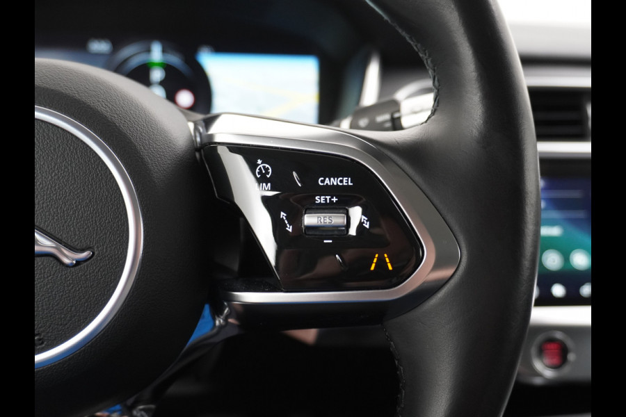 Jaguar I-PACE EV400 SE 90kWh 4WD Leer Adaptieve Cruise Control 20" Meridan®-Audio Apple Carplay Android Auto DAB PDC Keyless entry/start LED LmvBluetooth WiFi Verkeersbord detectie Uitparkeer waarschuwing Business Edition 400PK 696NM Koppel
