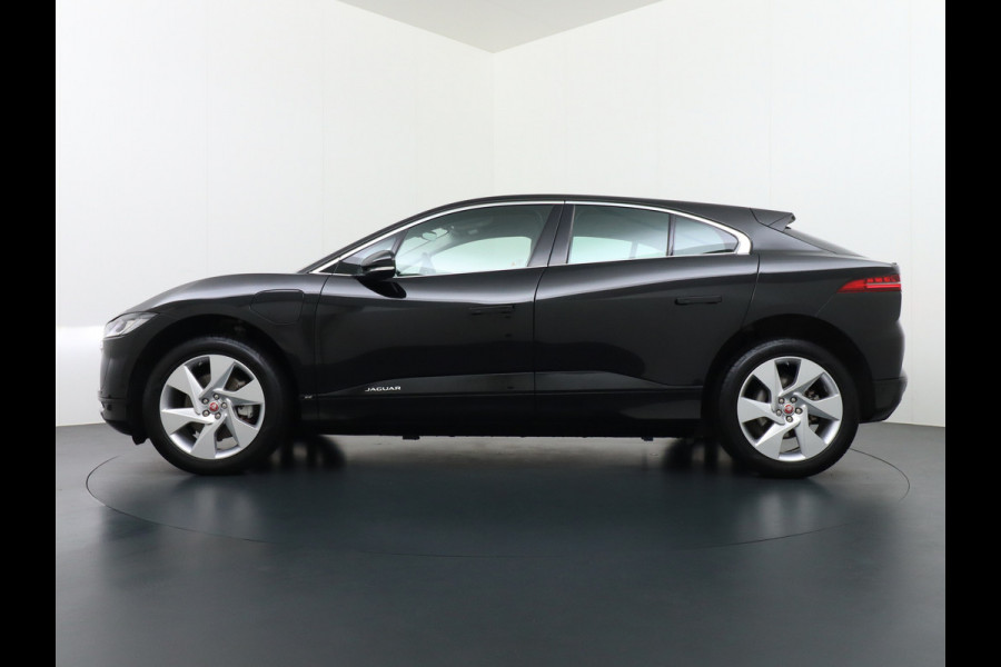 Jaguar I-PACE EV400 SE 90kWh 4WD Leer Adaptieve Cruise Control 20" Meridan®-Audio Apple Carplay Android Auto DAB PDC Keyless entry/start LED LmvBluetooth WiFi Verkeersbord detectie Uitparkeer waarschuwing Business Edition 400PK 696NM Koppel