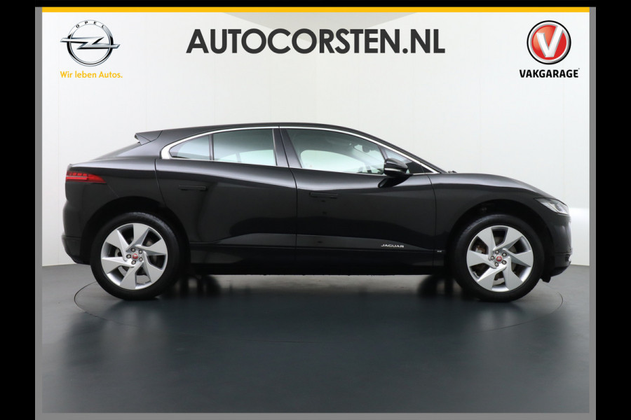 Jaguar I-PACE EV400 SE 90kWh 4WD Leer Adaptieve Cruise Control 20" Meridan®-Audio Apple Carplay Android Auto DAB PDC Keyless entry/start LED LmvBluetooth WiFi Verkeersbord detectie Uitparkeer waarschuwing Business Edition 400PK 696NM Koppel