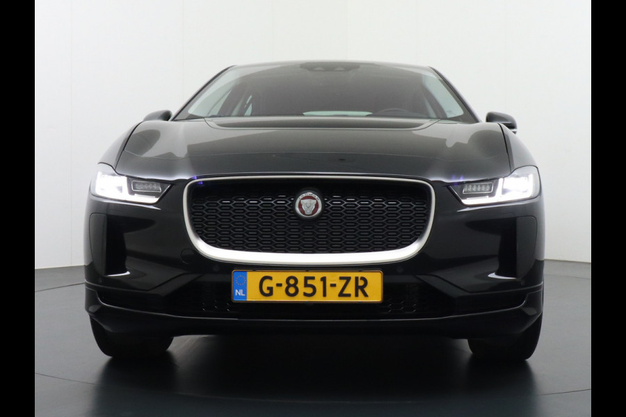 Jaguar I-PACE EV400 SE 90kWh 4WD Leer Adaptieve Cruise Control 20" Meridan®-Audio Apple Carplay Android Auto DAB PDC Keyless entry/start LED LmvBluetooth WiFi Verkeersbord detectie Uitparkeer waarschuwing Business Edition 400PK 696NM Koppel