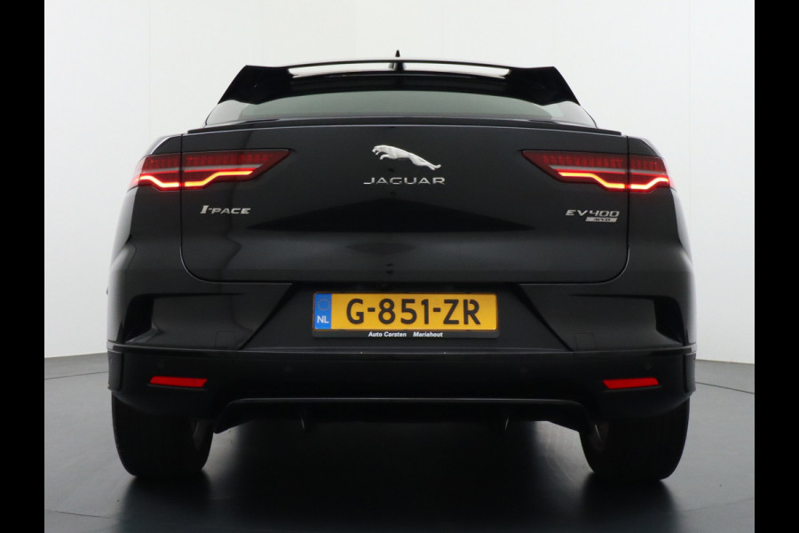 Jaguar I-PACE EV400 SE 90kWh 4WD Leer Adaptieve Cruise Control 20" Meridan®-Audio Apple Carplay Android Auto DAB PDC Keyless entry/start LED LmvBluetooth WiFi Verkeersbord detectie Uitparkeer waarschuwing Business Edition 400PK 696NM Koppel
