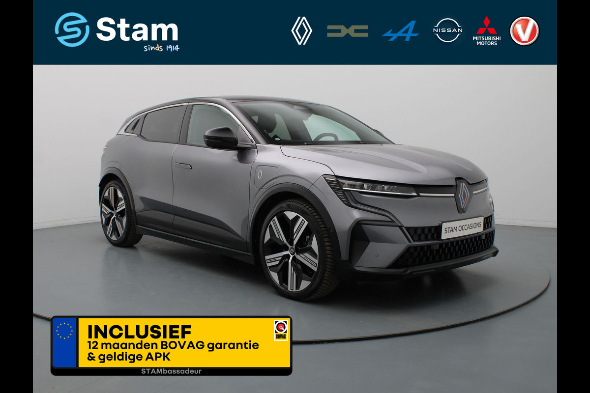 Renault Mégane E-Tech EV60 Optimum Charge Iconic Harman Kardon | 360° Camera | Adapt. Cruise | Parkeersens. v+a | Stoel-/stuurverw. | Trekhaak Renault Mégane E-Tech EV60 Optimum Charge Iconic Harman Kardon | 360° Camera | Adapt. Cruise | Parkeersens. v+a | Stoel-/stuurverw. | Trekhaak