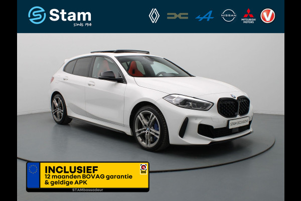 BMW 1-serie M135i 306pk xDrive High Executive Harman Kardon | Head-Up | Parkeersens. v+a | Stoel-/stuurverw. | Panoramadak