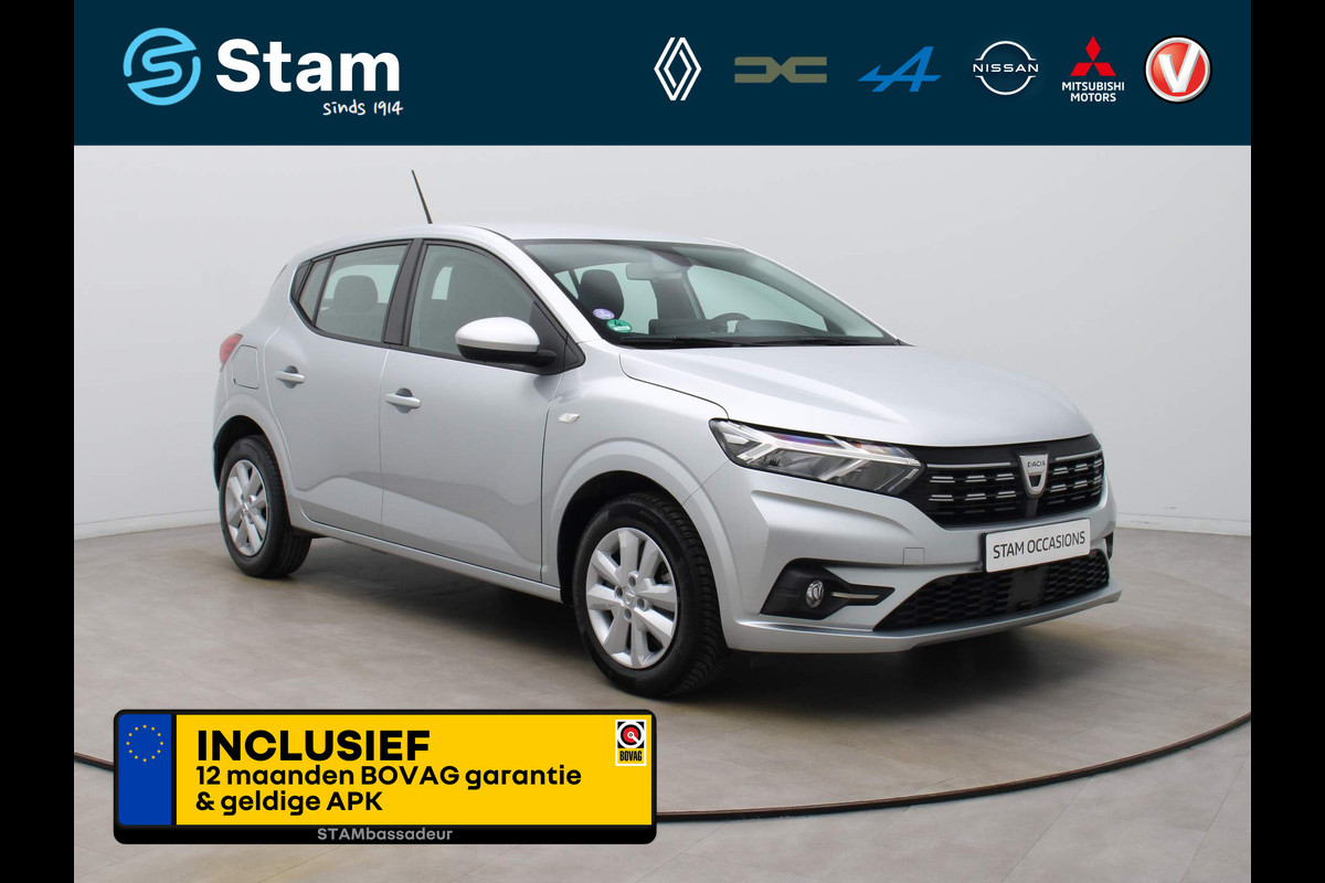 Dacia Sandero TCe 100pk Bi-Fuel Comfort Airco | Carplay | Cruise | Parksens. achter Dacia Sandero TCe 100pk Bi-Fuel Comfort Airco | Carplay | Cruise | Parksens. achter