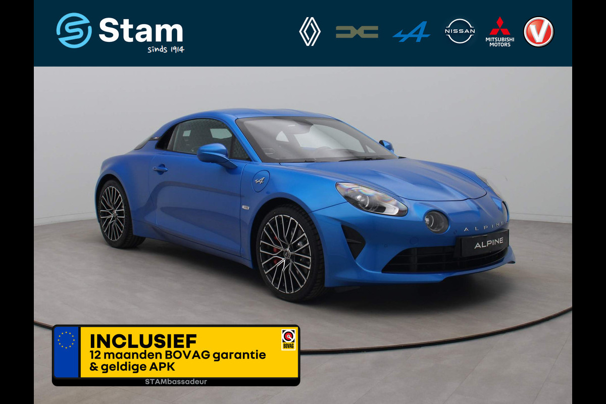 ALPINE A110 300pk Turbo GT Camera | Climate | Leder | Stoelverwarming | 18" Velgen ALPINE A110 300pk Turbo GT Camera | Climate | Leder | Stoelverwarming | 18" Velgen