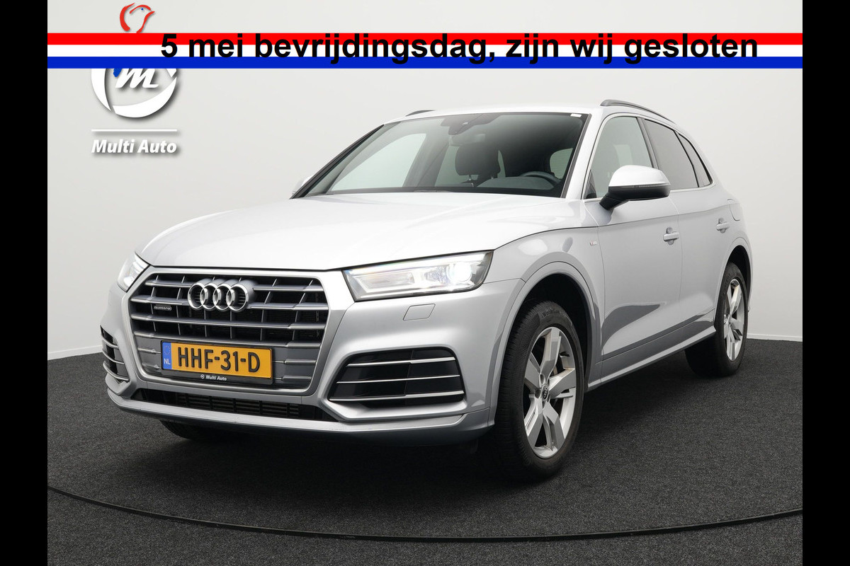 Audi Q5 50 TFSI e Quattro S-Line Plug in Hybrid Dealer O.H PHEV | Virtual Cockpit | Carplay | Leder | Sportstoelen Verwarmd | Climate Control | Navigatie | Led | Audi Q5 50 TFSI e Quattro S-Line Plug in Hybrid Dealer O.H PHEV | Virtual Cockpit | Carplay | Leder | Sportstoelen Verwarmd | Climate Control | Navigatie | Led |