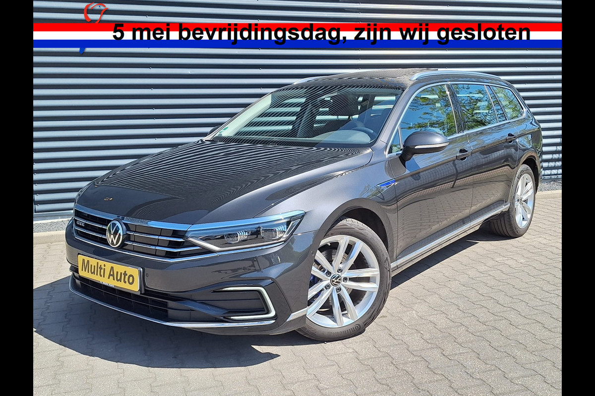 Volkswagen Passat Variant 1.4 TSI GTE Plug in Hybrid PHEV | Panodak | Adaptive Cruise | Alcantara Sportstoelen | Carplay | IQ Led | 360 Camera |