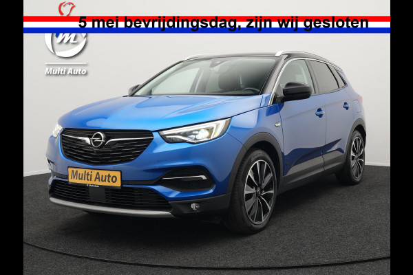 Opel Grandland X 1.6 Turbo Hybrid4 Ultimate Plug In Hybrid 300pk PHEV | Lederen Sportstoelen Memory & Ventilatie | L.M. 19" | Trekhaak Afneembaar | Navigatie | Apple Carplay | 360 Camera | DAB | Climate Control |