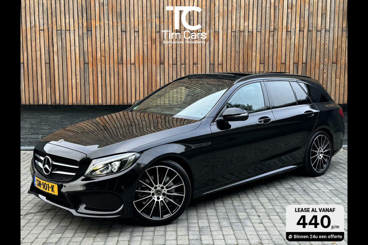 Mercedes-Benz C-Klasse Estate 180 AMG-line Automaat | Panoramadak | Lederen bekleding | Stoelverwarming | Burmester Audio | Achteruitrijcamera | LED ve Mercedes-Benz C-Klasse Estate 180 AMG-line Automaat | Panoramadak | Lederen bekleding | Stoelverwarming | Burmester Audio | Achteruitrijcamera | LED ve