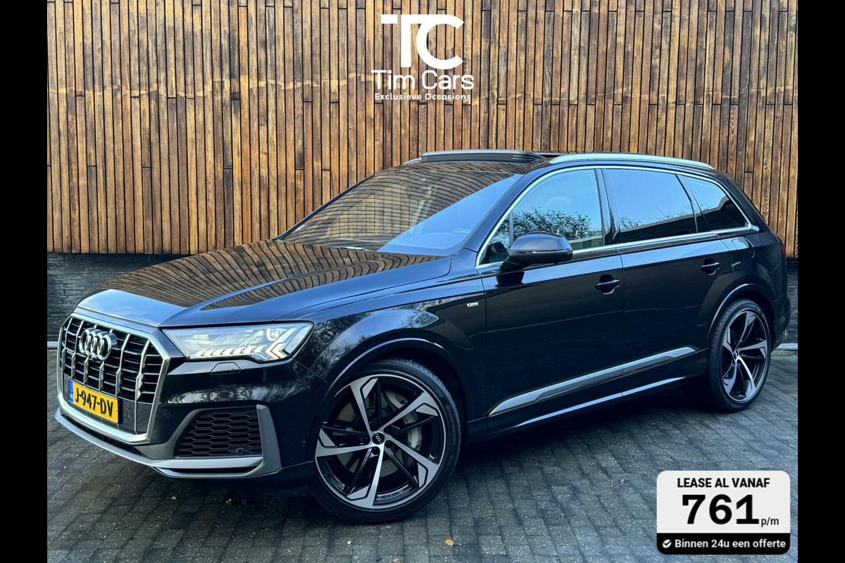 Audi Q7 55 TFSI e quattro Pro Line S | Panoramadak | Camera rondomzicht | LED verlichting | Keyless pakket | Leer/alcantara bekleding | Audi Q7 55 TFSI e quattro Pro Line S | Panoramadak | Camera rondomzicht | LED verlichting | Keyless pakket | Leer/alcantara bekleding |