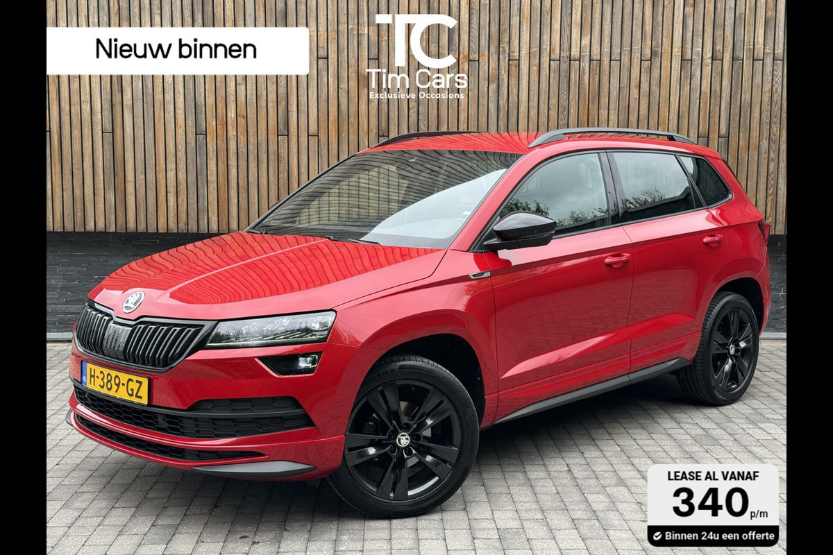 Škoda Karoq 1.5 TSI Sportline Automaat | Stoelverwarming | Apple CarPlay | LED verlichting | Trekhaak uitklapbaar | Adaptieve cruise control Škoda Karoq 1.5 TSI Sportline Automaat | Stoelverwarming | Apple CarPlay | LED verlichting | Trekhaak uitklapbaar | Adaptieve cruise control