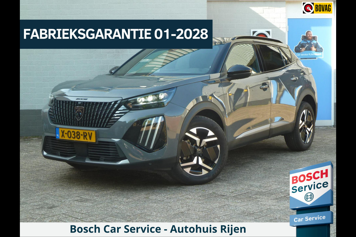 Peugeot 2008 1.2 PureTech 130 GT|Panodak|Elektr.Stoel|Adaptive-Cruise|Massage|Blindspot|Trekhaak Peugeot 2008 1.2 PureTech 130 GT|Panodak|Elektr.Stoel|Adaptive-Cruise|Massage|Blindspot|Trekhaak