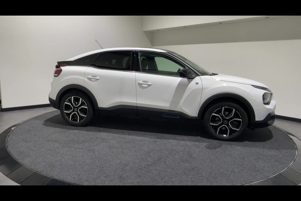 Citroën Ë-C4 Shine 50 kWh | Panoramadak | adaptieve cruise control | Apple & Android Carplay | SoH (batterijcheck) 93.19 % score!