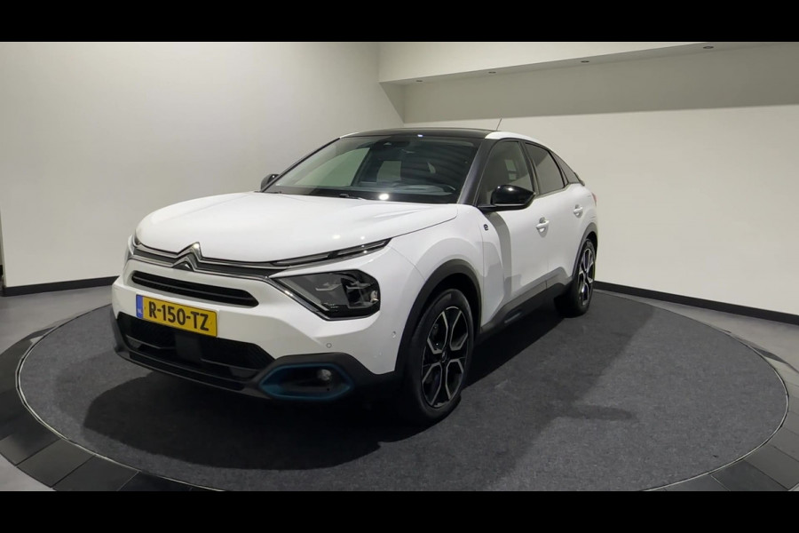 Citroën Ë-C4 Shine 50 kWh | Panoramadak | adaptieve cruise control | Apple & Android Carplay | SoH (batterijcheck) 93.19 % score!