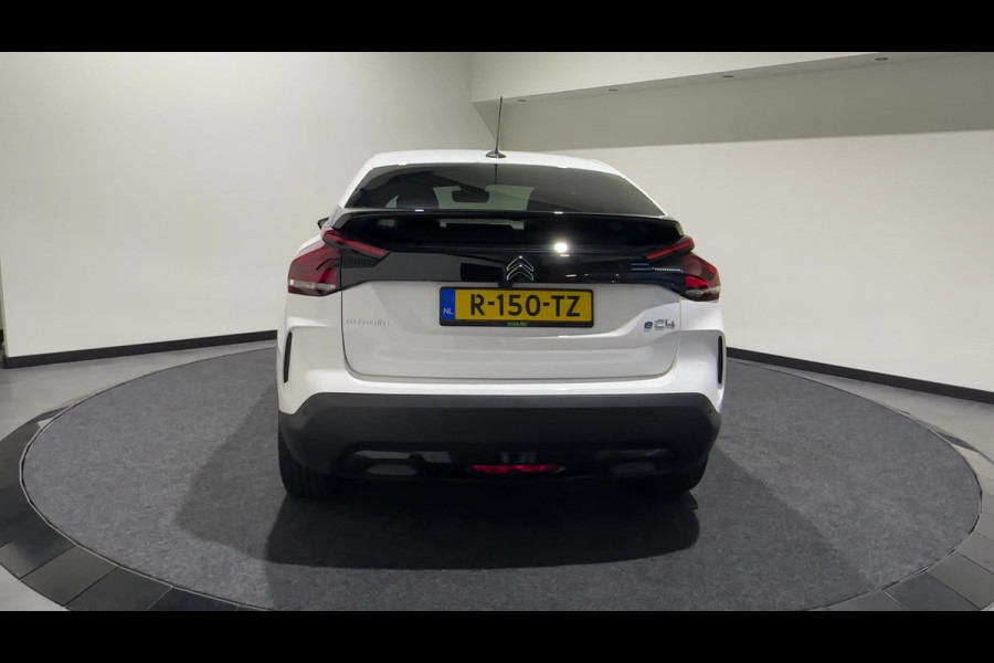 Citroën Ë-C4 Shine 50 kWh | Panoramadak | adaptieve cruise control | Apple & Android Carplay | SoH (batterijcheck) 93.19 % score!