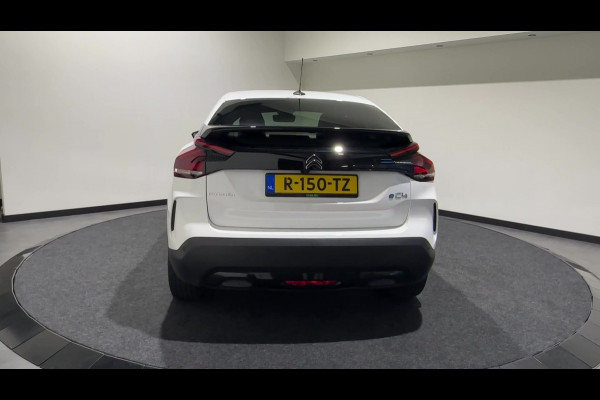 Citroën Ë-C4 Shine 50 kWh | Panoramadak | adaptieve cruise control | Apple & Android Carplay | SoH (batterijcheck) 93.19 % score!