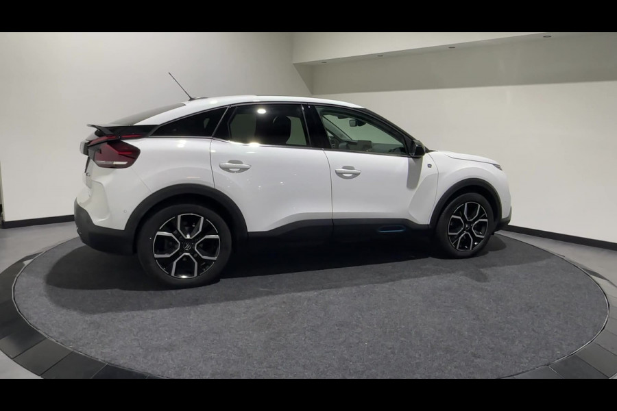 Citroën Ë-C4 Shine 50 kWh | Panoramadak | adaptieve cruise control | Apple & Android Carplay | SoH (batterijcheck) 93.19 % score!