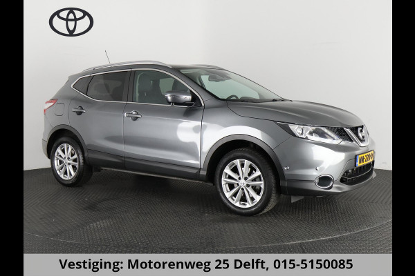 Nissan QASHQAI 1.2 BUSINESS EDITION AUTOMAAT NAVI.360 CAMERA.LEDER.PANODAK GARANTIE TOT 3-2027*
