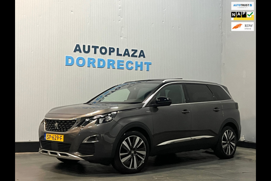 Peugeot 5008 1.2 PureTech GT-Line | 7 Pers|Pano|Navi|Cam|Dodehoek|Trekhaak|Dealer Onderhouden