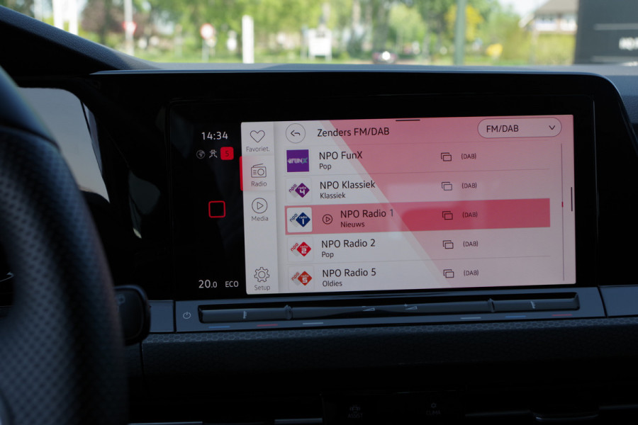 Volkswagen Golf 1.4 eHybrid GTE 245 PK PHEV, LED, Carplay, Sfeerverlichting, Adap. Cruise Control