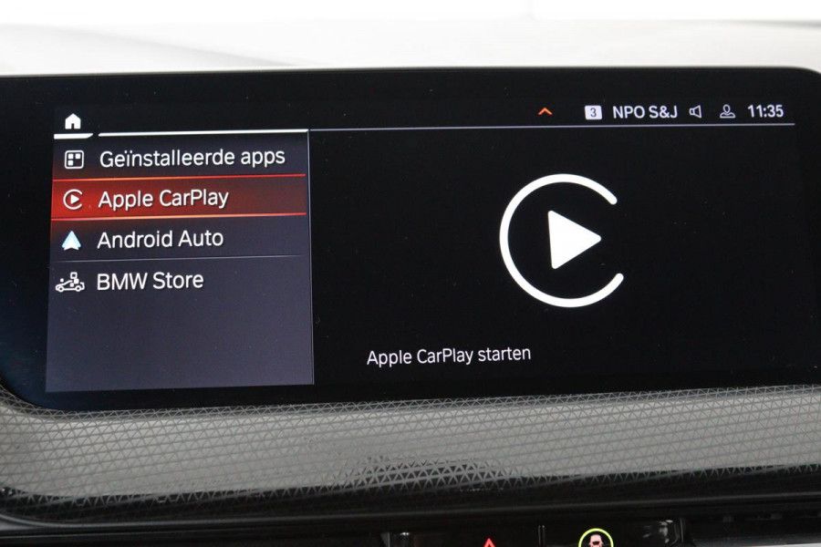BMW 1-serie 116i High Executive | M Sport | Leder | Stoelverwarming | Carplay | Full LED | Sportstoelen | Navigatie | Climate control | Live Cockpit | Parkeerhulp | Cruise control