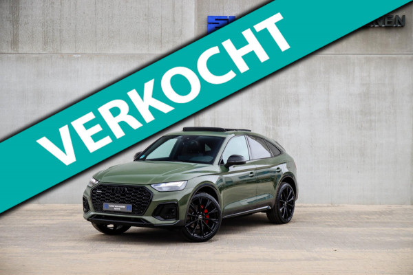 Audi Q5 Sportback 55 TFSI e Quattro Competition S Edition S-Line 367pk Automaat! Panoramadak|Virtual Cockpit|360|CarPlay|Trekhaak