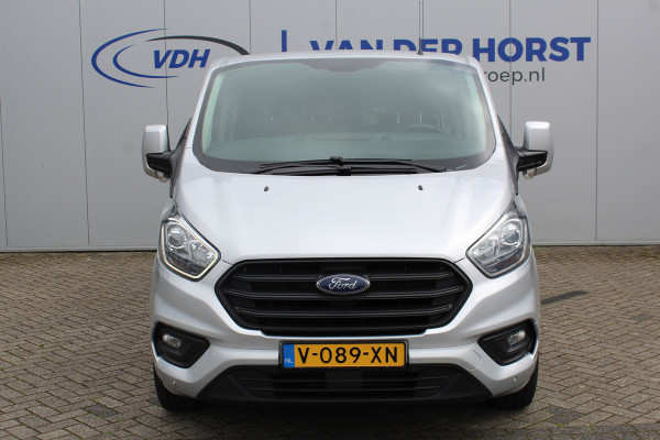 Ford Transit Custom 300 2.0-105pk TDCI L2H1 Trend Dubb. Cab. 6-zits parkeersensoren voor + achter - Bluetooth - Trekhaak - Cruise Control - Airco